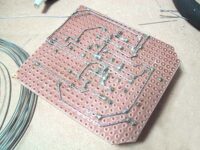 ハンダ面の配線