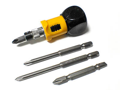 スタビータイプ・ラチェット付きドライバー