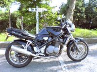 緑が繁る山上駐車場