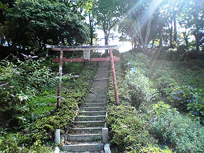 神社の入り口