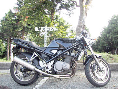 いつもの山上駐車場