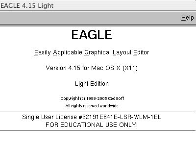 EAGLE 4.15 Light