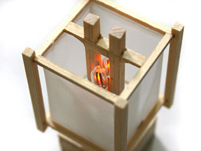 豆行灯と中の様子