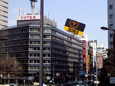 プロミス梅田パルビルの屋上