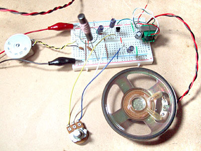 ブレッドボード組みの状態