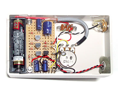 実装したケース内部