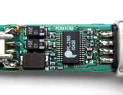 USB-RSAQ2の内部基板