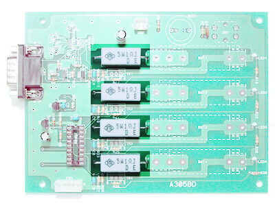 セメント抵抗の実装