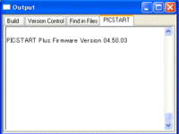 PICSTART Plusのファーム