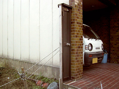 ドアの設置状態