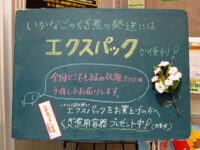 いかなごのくぎ煮送付にエックスパック