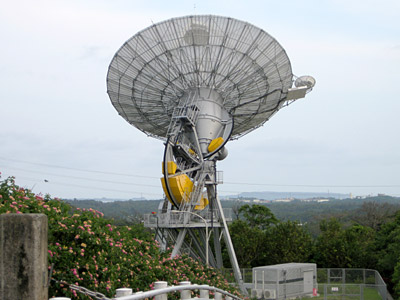 第2可搬局用パラボラアンテナ(18m)