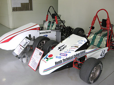 本年度の競技参加車両