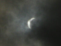 食の最大付近（11:03）