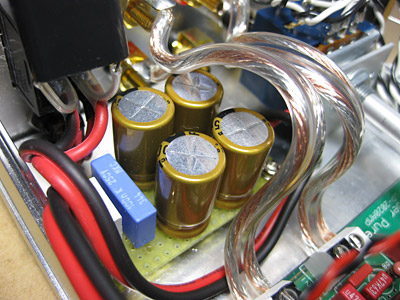 電源強化コンデンサー基板