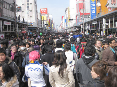 パレード後の状態