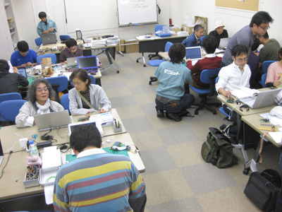 製作会会場の様子