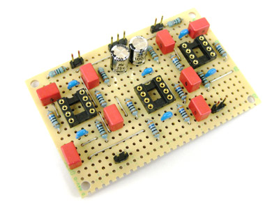 I-V変換〜平衡・不平衡変換アンプ