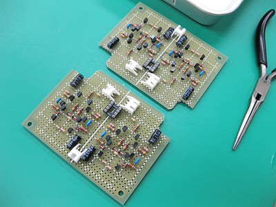 ディスクリートアンプ部