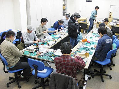 製作体験会の様子