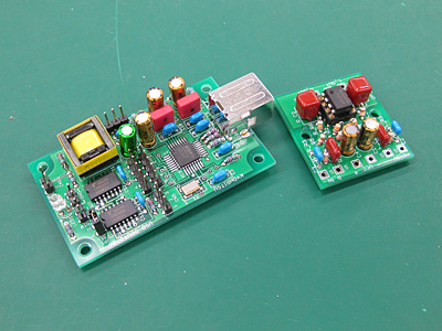 USB-DOUT2760kit + ステレオプリアンプキット