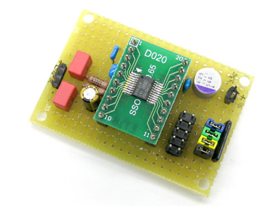 PCM5102独立実験基板