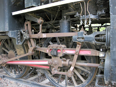 錆の浮いた足回り