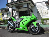 加悦駅(移築復元)前