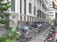 整列した室外機