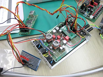 デジタルオーディオヘッドホンアンプ