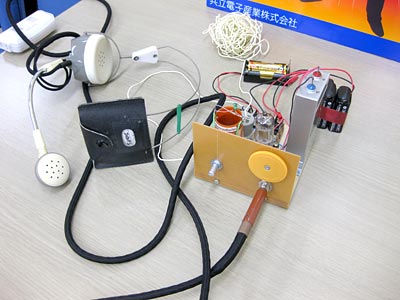 真空管超再生AMラジオ