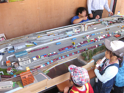 鉄道模型ジオラマ（コンテナ）