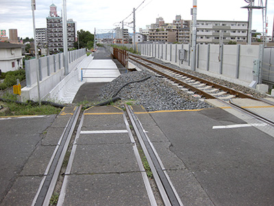 赤川鉄橋（吹田側）