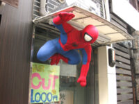 スパイダーマンがいる
