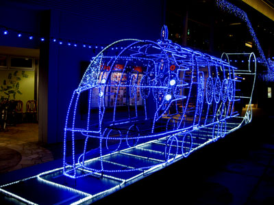 ラピートの電飾