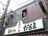 二階から覗くオヤジ