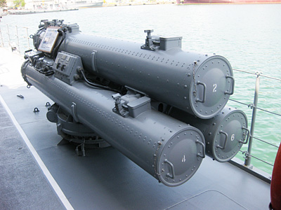 68式3連装短魚雷発射管(HOS-301)