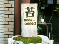 苔の看板