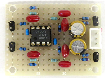 平衡・不平衡変換&LPF基板