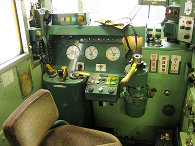 運転台の様子